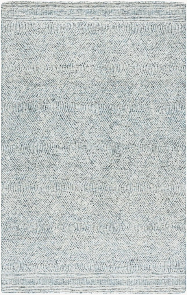 Tappeto in lana a pelo basso tuftato a mano Alaska