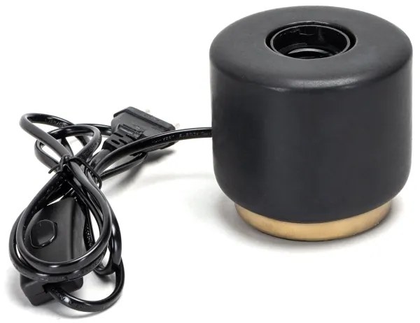 Aigostar - Lampada da tavolo 1xE27/60W/230V nero