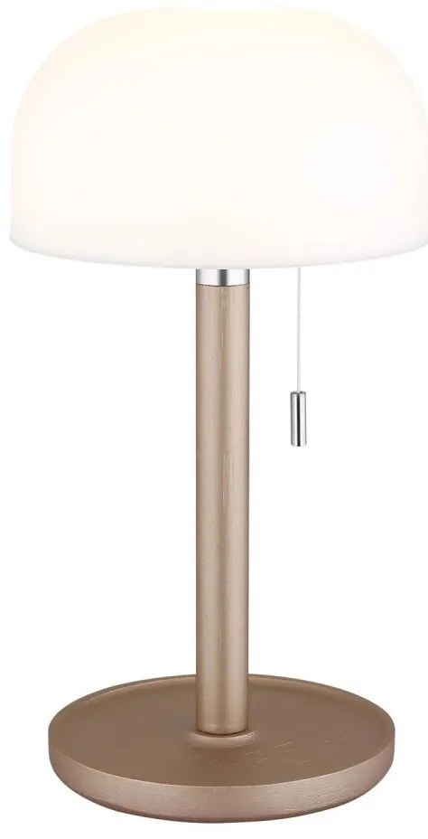 Globo 21016CH - Lampada da tavolo LED NORMAN LED/1,5W/3,7V 3000/4200/6000K marrone