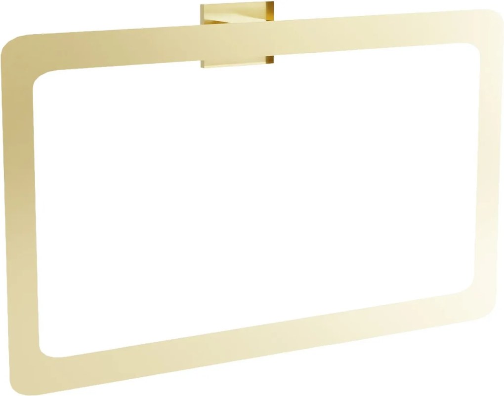 Portasciugamano da bagno Ring 210 OSTE BRUSH GOLD