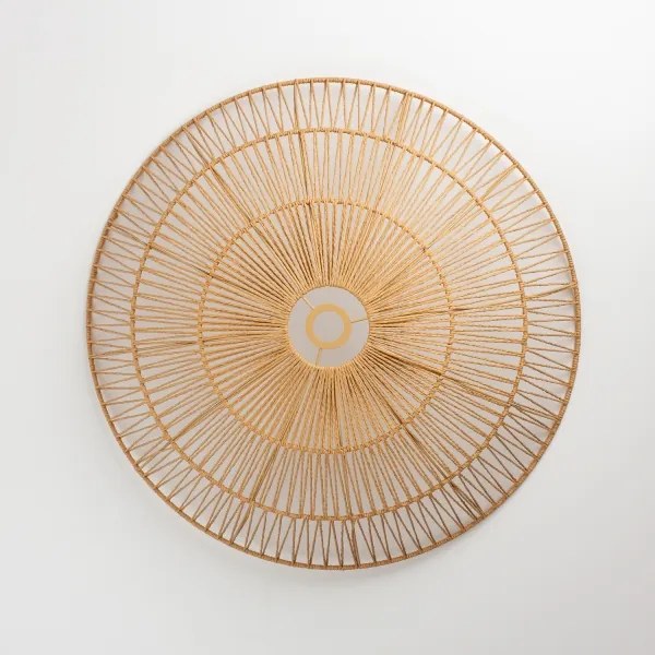 Brilagi - Plafoniera LED CERIA BOHO 1xE27/40W/230V Ø 70 cm marrone