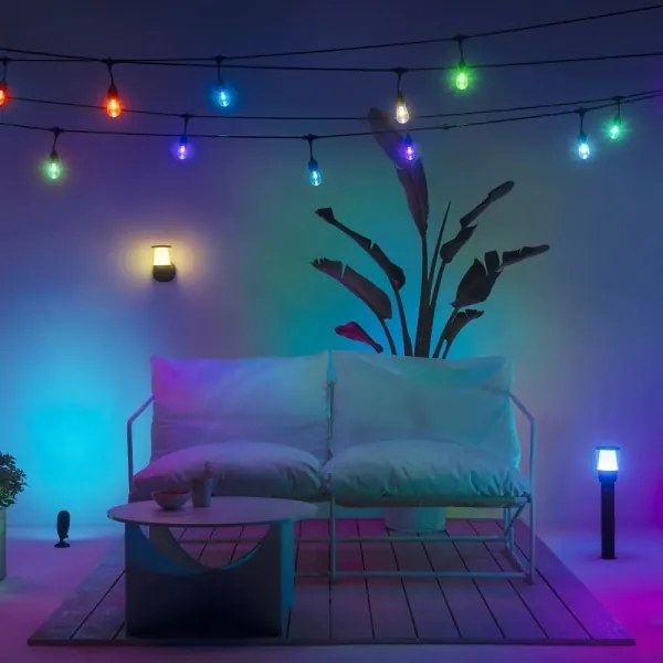 WiZ-LED RGBW Dimmerabile per esterni lampada ELPAS LED/3,6W/12V 2700-5000K IP65 Wi-Fi