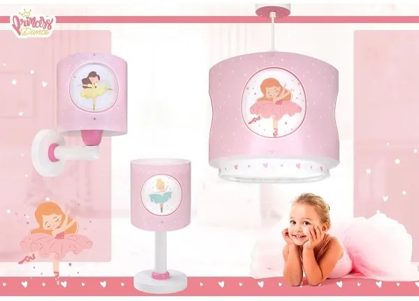 Dalber 60911 - Lampada LED per bambini PRINCESS DANCE 1xG4/4W/230V rosa