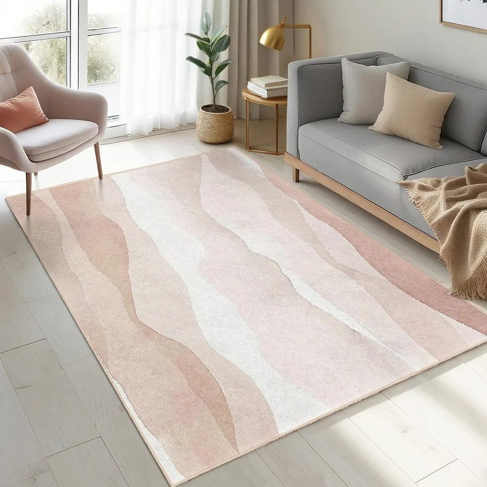Tappeto color crema lavabile 80x150 cm Komodo Beach – Mila Home