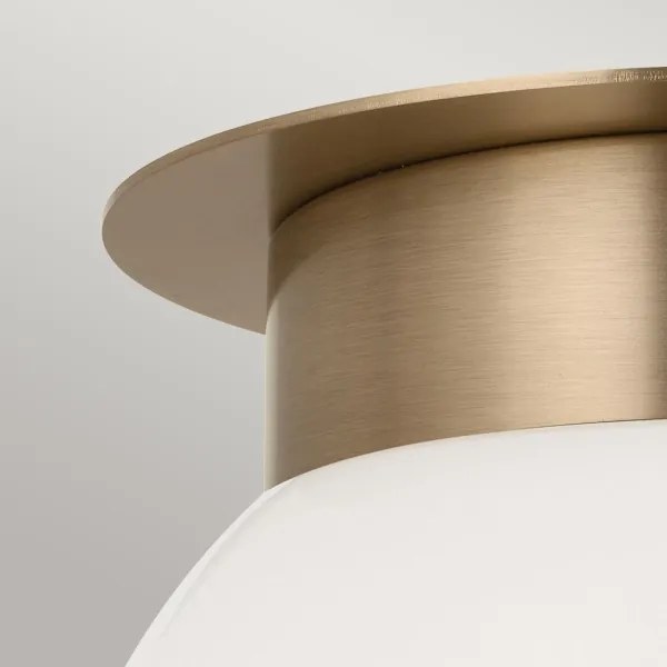 Kichler KL-ALBERS-F-G-CPZ-Plafoniera ALBERS 1xE27/40W/230V Ø20,3 cm oro