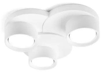 DEMETRA Soffitto 3 Luci Sforzin Lampade in gesso