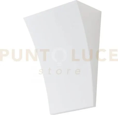 Applique a parete a parete alma bianca 2 luci attacco g9 19x10x25cm...