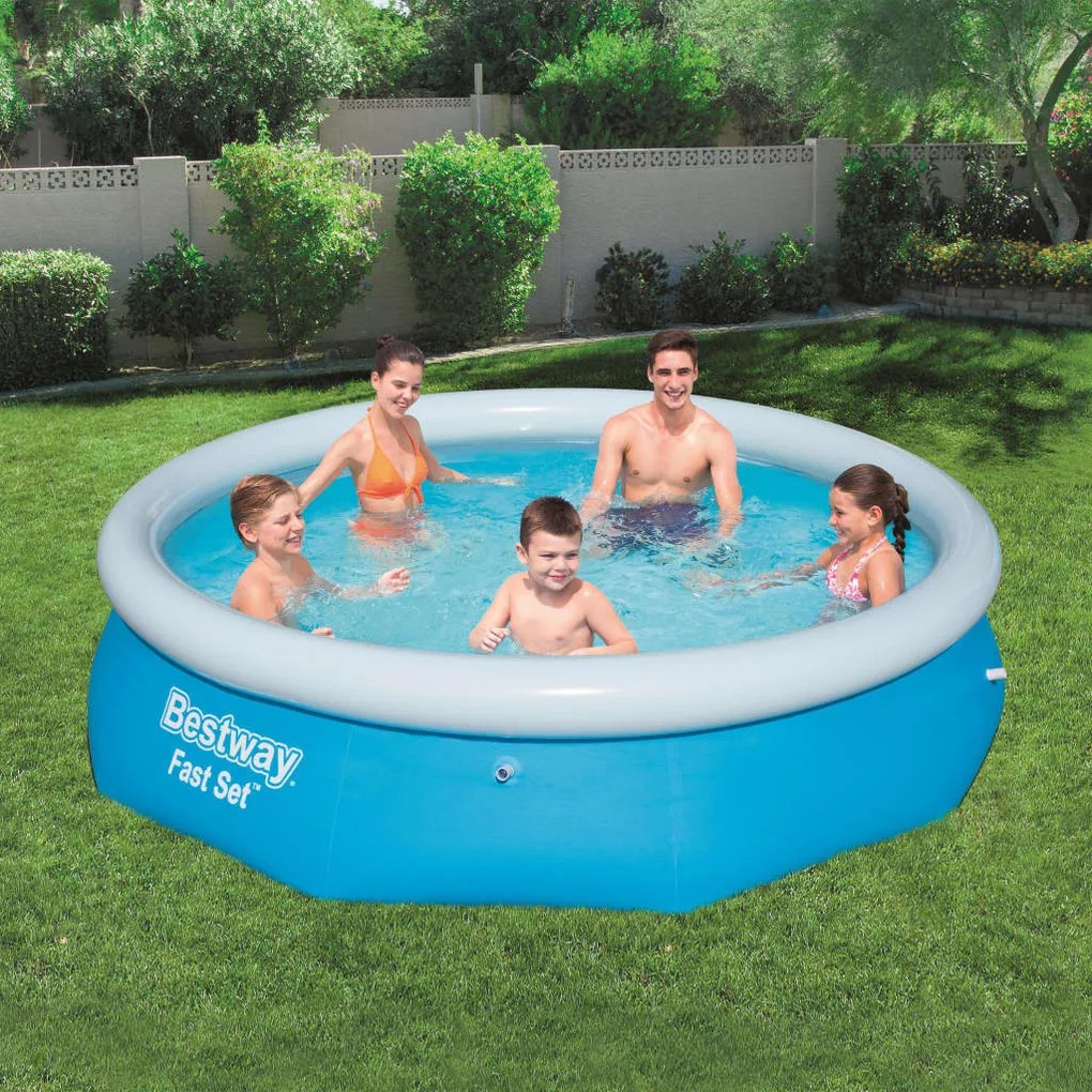 Set Per Piscina Gonfiabile Fast Rotonda 305x76 Cm 57266 /