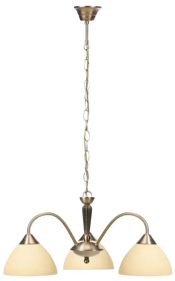 Rabalux 8173 - Lampadario a sospensione con catena REGINA 3xE14/40W/230V