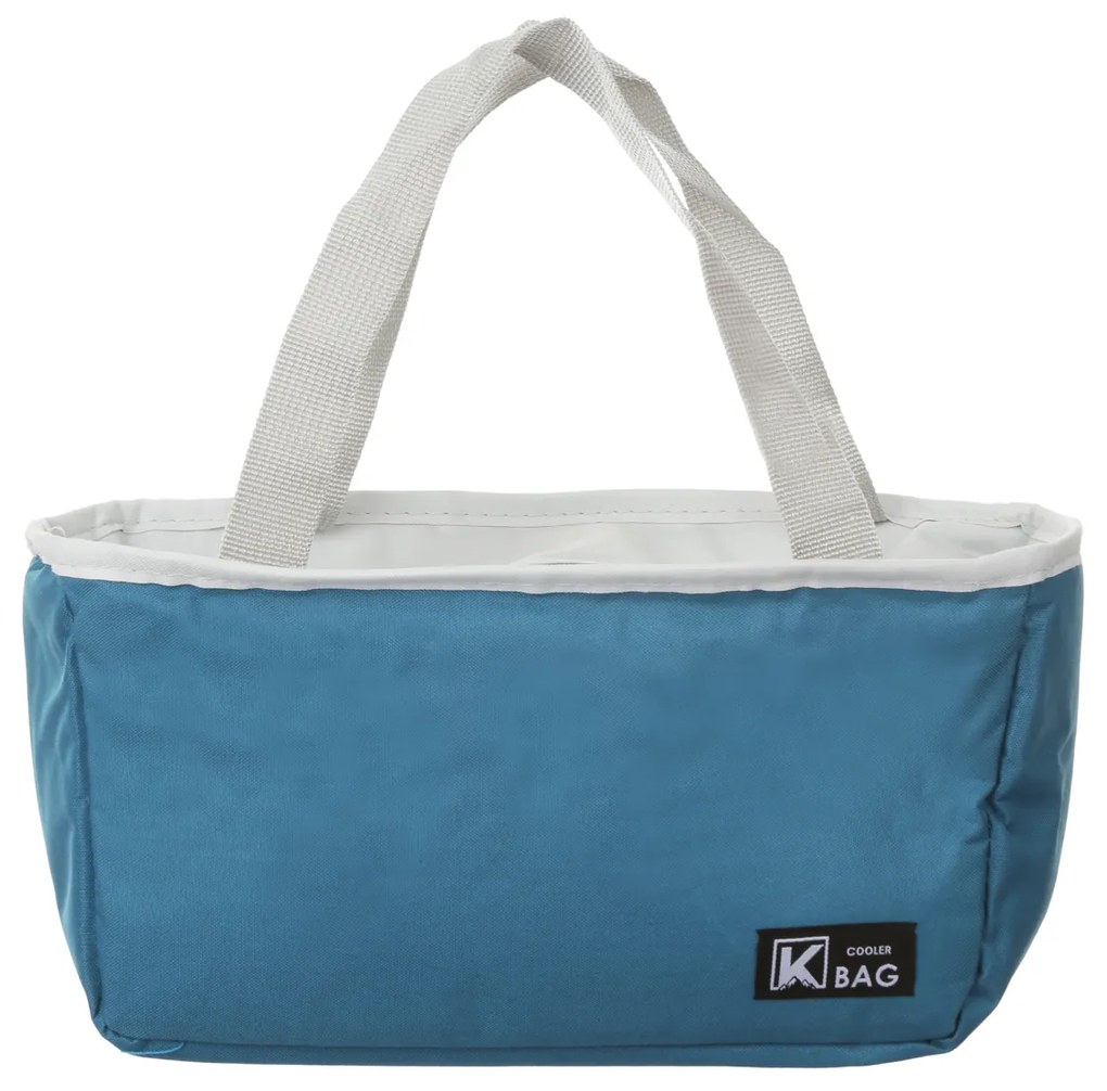 Borsa termica porta pranzo 4 L blu Cooler