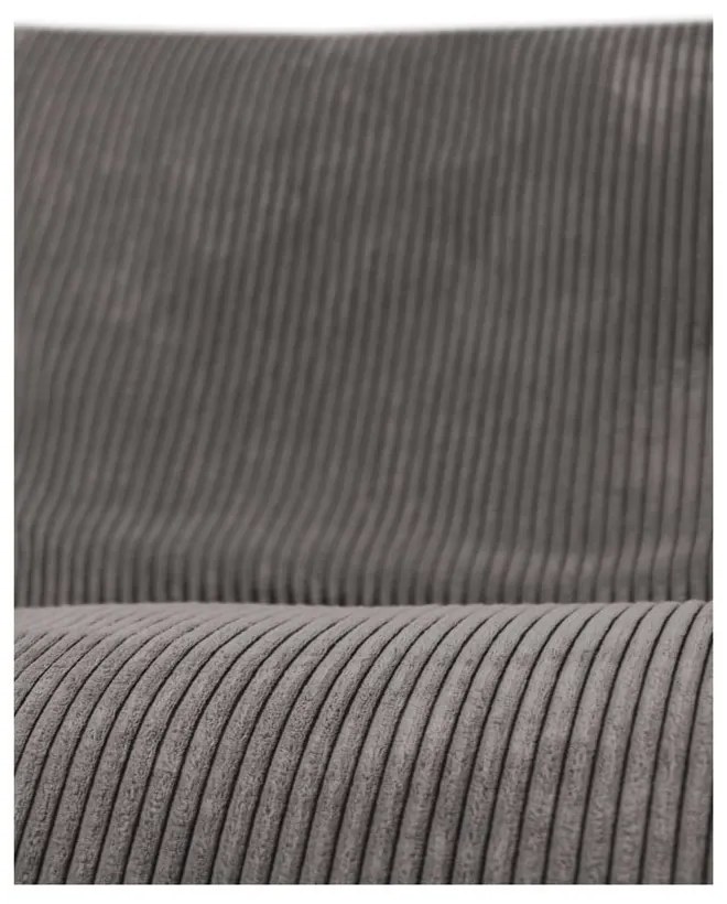 Puof a sacco marrone scuro con rivestimento in velluto a coste Sofa Seat Lounge – SLOWDOWN