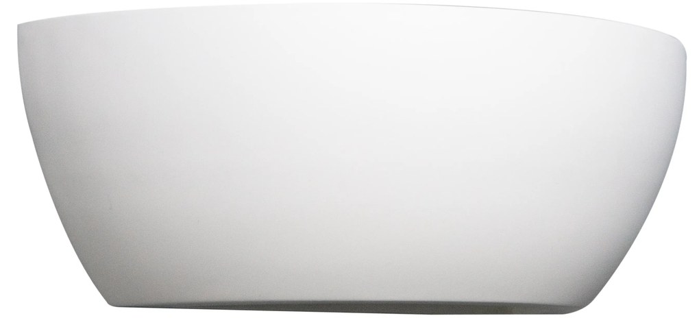 Applique da parete moderna bianca - Hiske