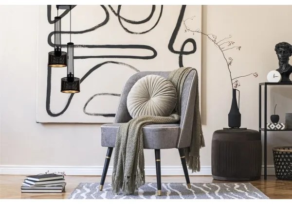 Lampadario a sospensione con filo ELIS 2xE27/60W/230V diametro 30 cm