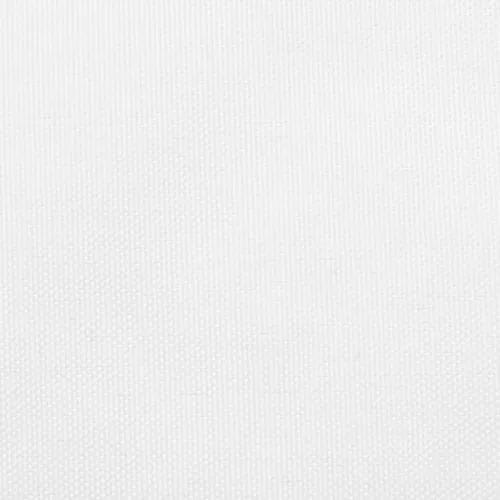 Parasole a Vela in Tessuto Oxford Rettangolare 3x6 m Bianco