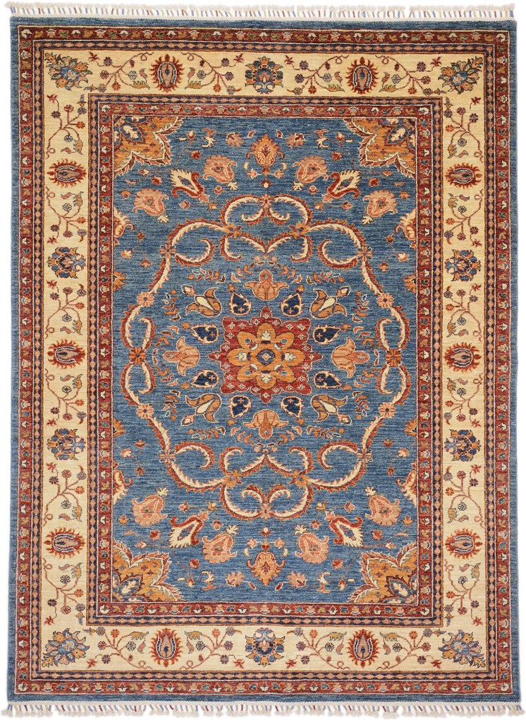 Samarkand Tappeto 180x240 (Pakistan) Annodato A Mano