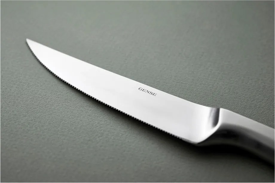 Posate argentate in acciaio inox 4 pz Norm – Gense