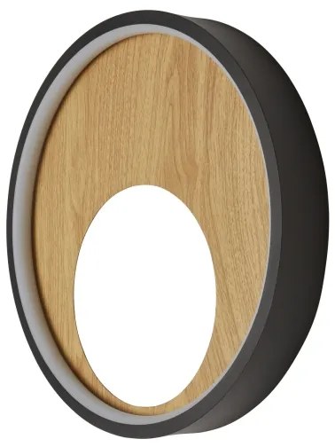 Searchlight 36303-1BK - Applique a LED CURIO LED/11W/230V marrone