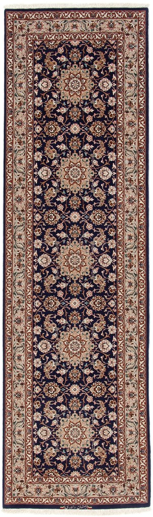 Isfahan Tappeto persiano 80x260 (Iran) Annodato A Mano