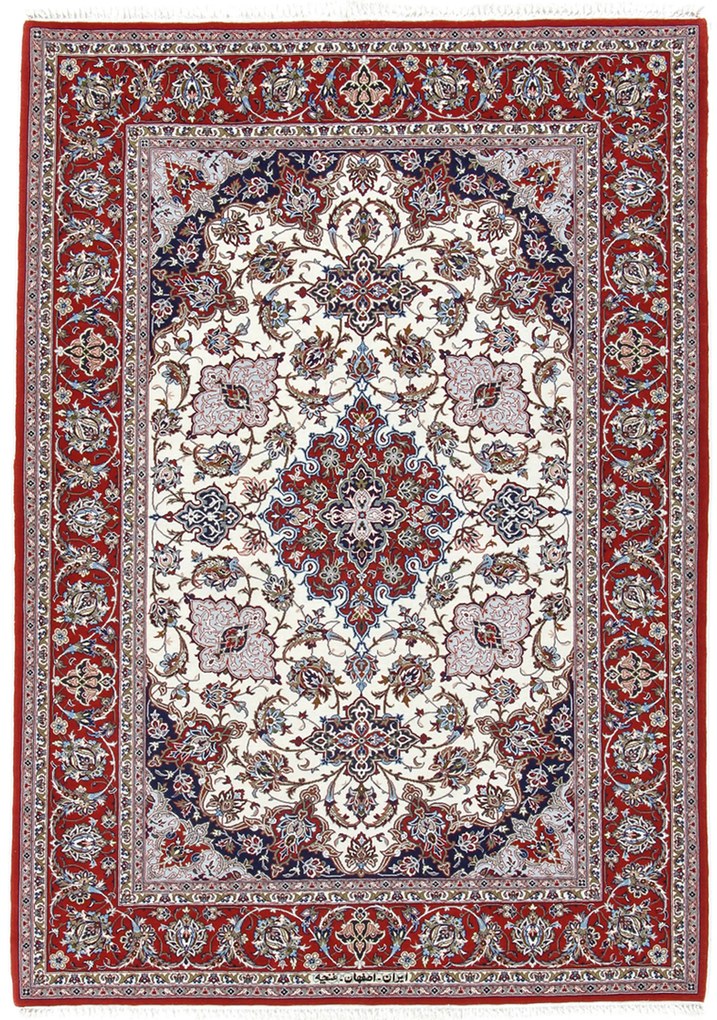 Isfahan Tappeto persiano 170x120 (Iran) Annodato A Mano