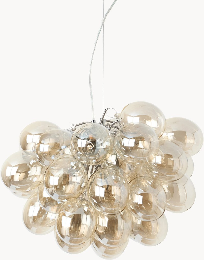 Lampada a sospensione a LED in vetro soffiato Gross