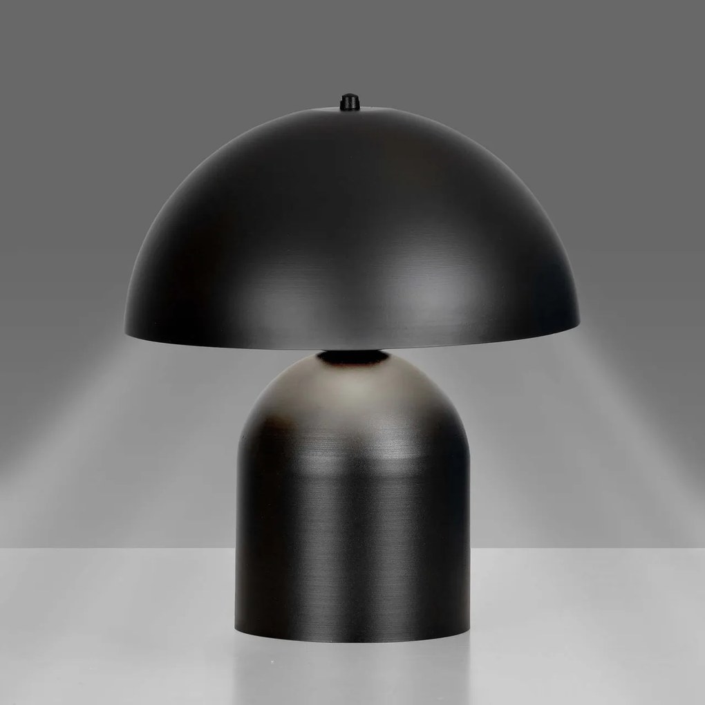 Lampada KAVA Black E27 da Tavolo Scrivania e Comodino
