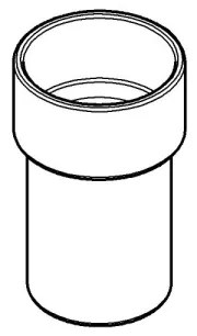 GROHE 40254000 - Bicchiere ALLURE finitura satinata