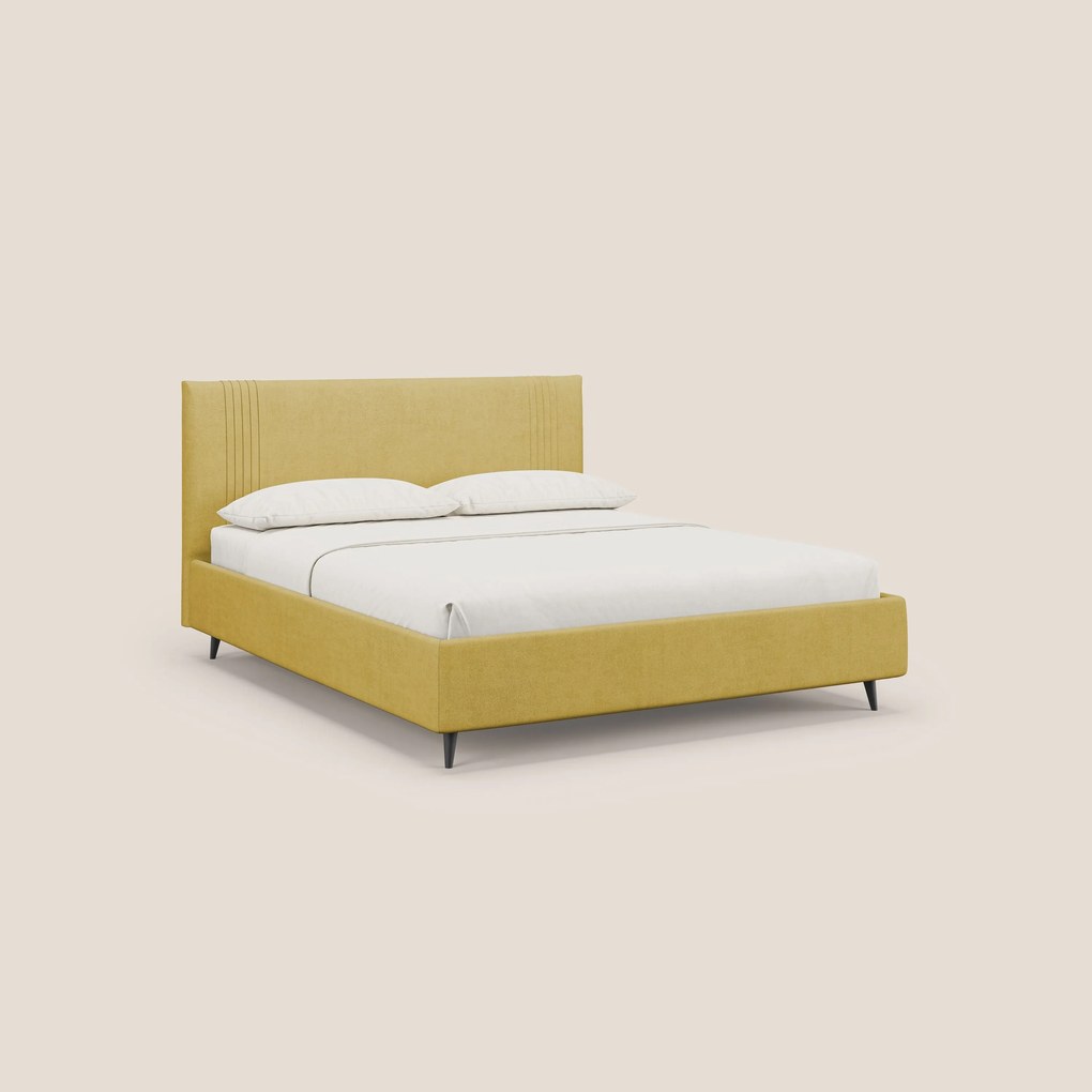 Yvonne letto contenitore in morbido tessuto impermeabile T02 giallo