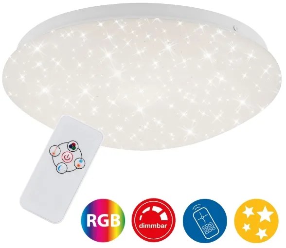 Brilo - Plafoniera dimmerabile RGBW STARRY SKY LED/10W/230V + +TC