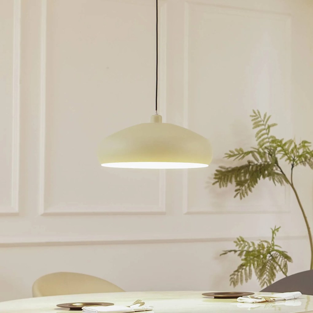 Lampada a sospensione Elover Lindby, dimmerabile, Verde, Soggiorno / Sala da pranzo, Metallo, Moderno, Lampada a sospensione