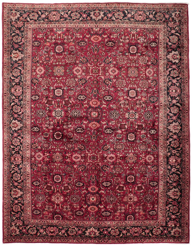 Tappeto persiano 410 x 320 (Iran) Annodato A Mano