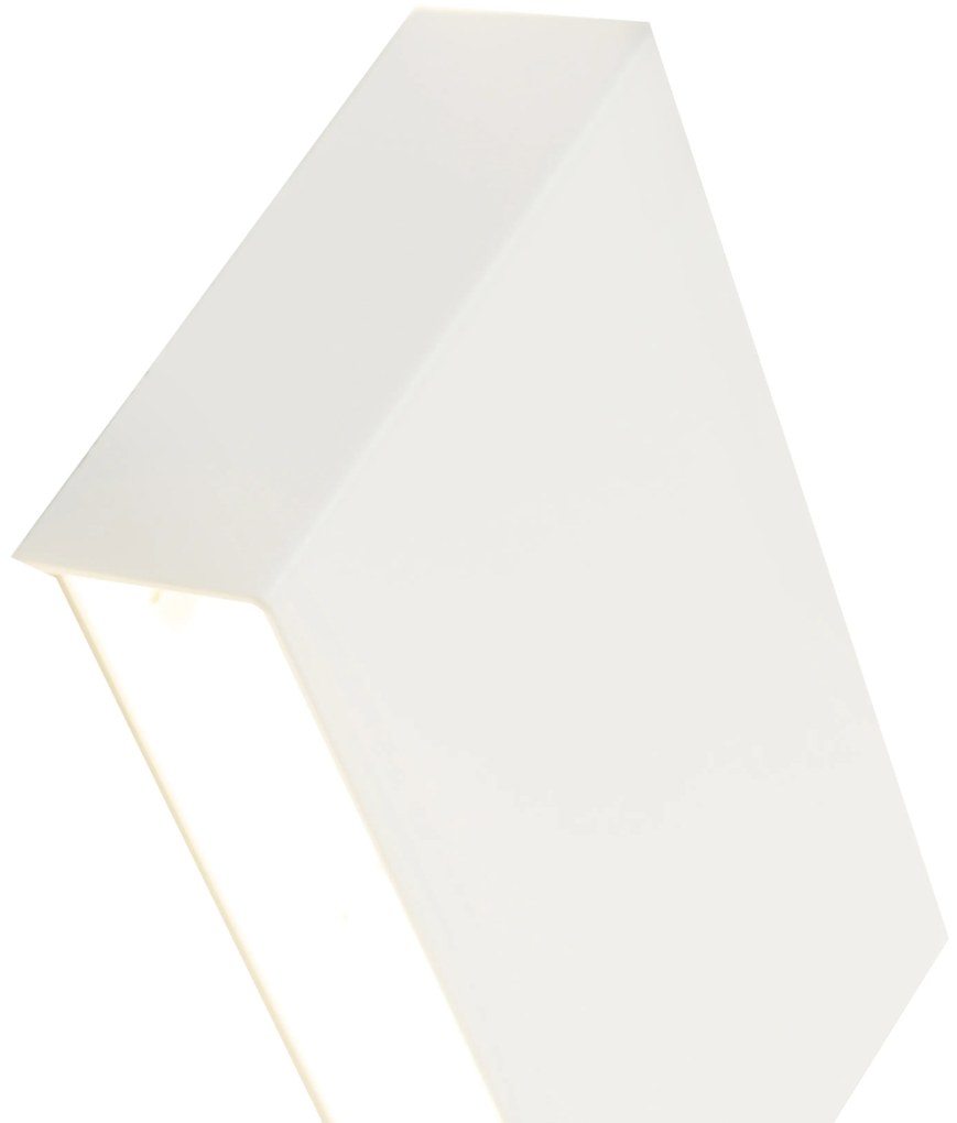 Set di 2 lampade da parete moderne bianche - Otan