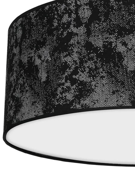 Plafoniera SATINO 2xE27/60W/230V nera/grigia