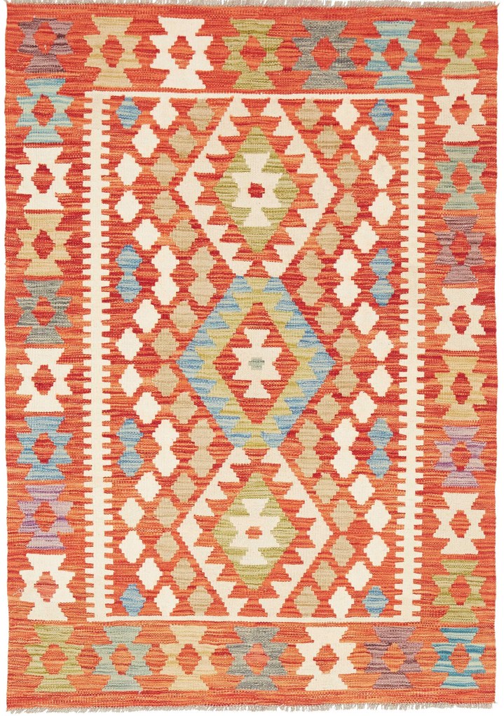 Kilim Tappeto 150 x 110 (Pakistan) Tessuto A Mano