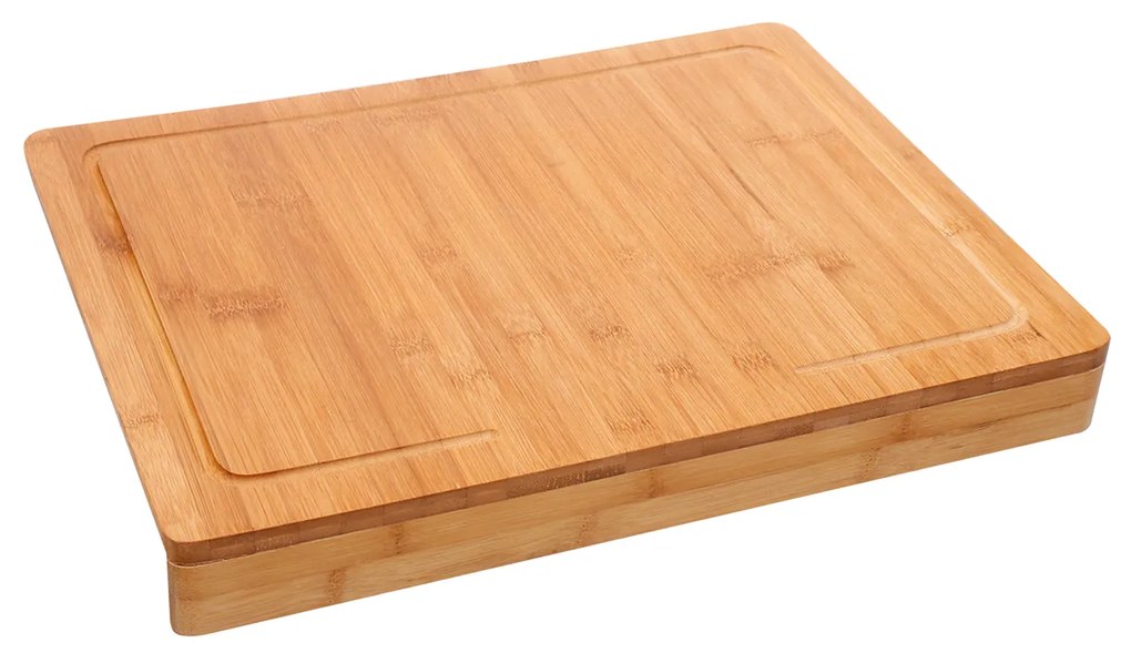 Tagliere bambù 45x34 cm con bordo