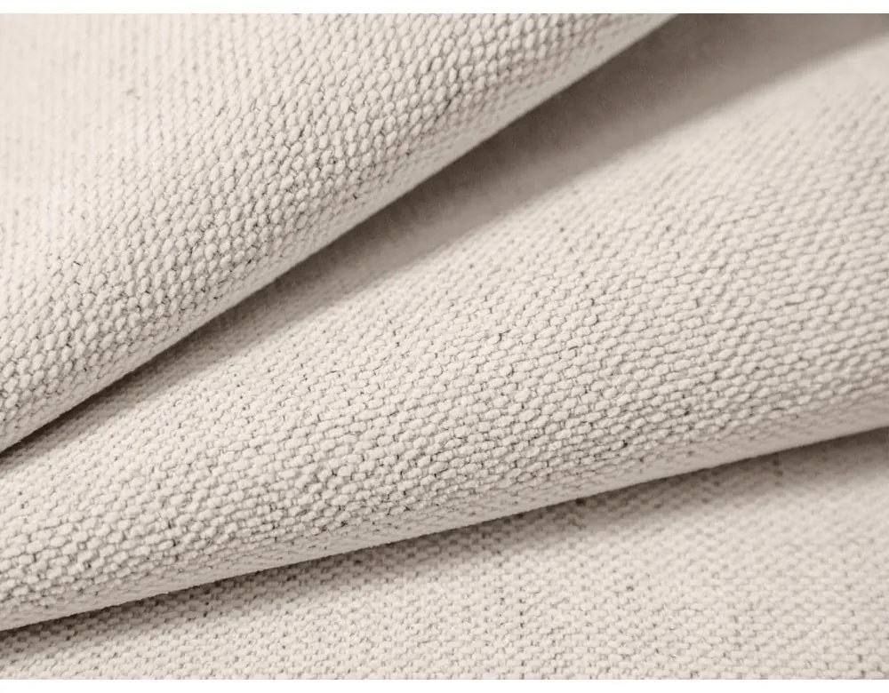 Letto matrimoniale imbottito color crema con contenitore con rete inclusa 180x200 cm Lupine – Micadoni