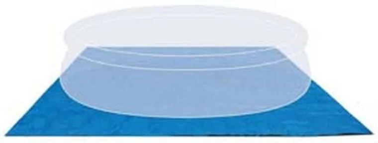 Intex - tappeto quadrato di sottofondo per piscine - CM.472X472 - peso KG.2,05 (28048)