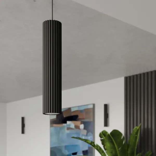 Brilagi - Lampadario a sospensione con filo CRESTO 1xGU10/10W/230V nero