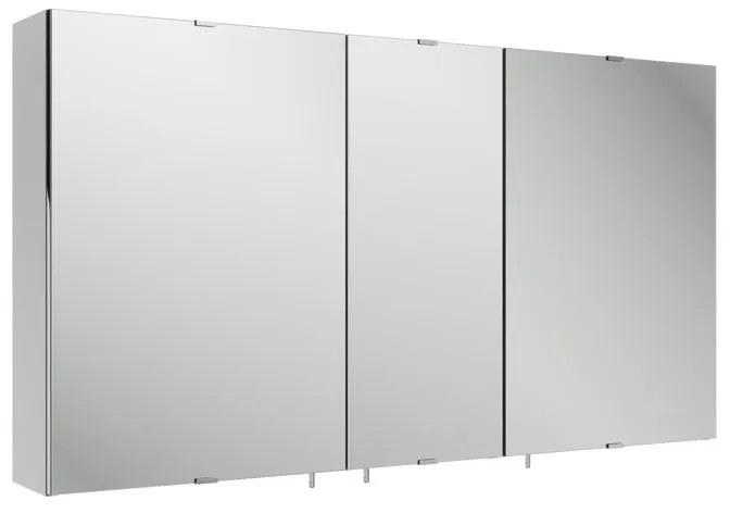 Pensile bagno Perla in vetro SENSEA, 3 ante apertura da sinistra P 15 x L 110 x H 60 cm