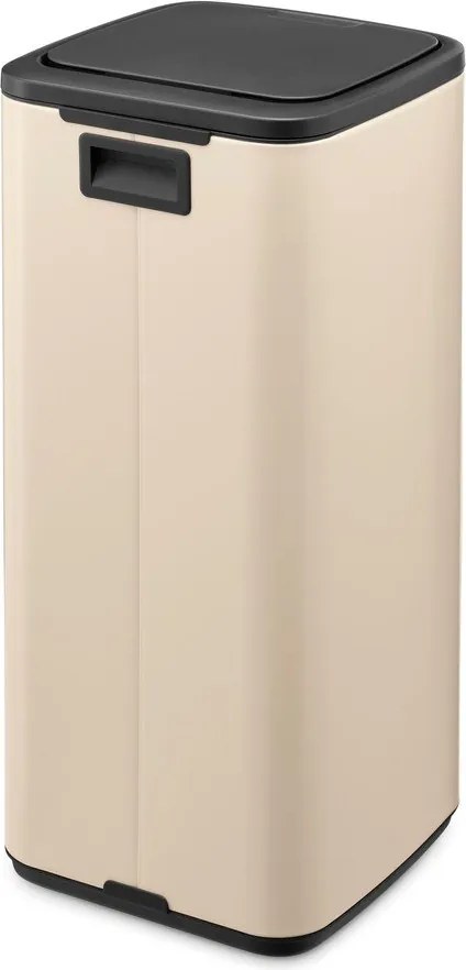 Cestino per la spazzatura beige in acciaio touch 30 l Bo Touch – Brabantia