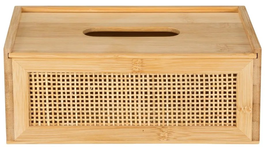 Scatola per fazzoletti in rattan-bambù Allegre - Wenko