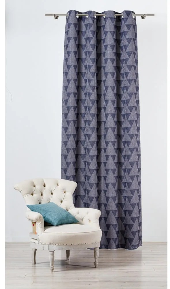 Tenda blu-grigio 130x260 cm Zatapa - Mendola Fabrics