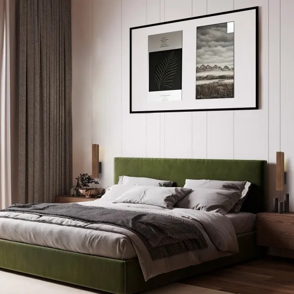 Applique a LED TEO LED/3W/230V 3000K noce