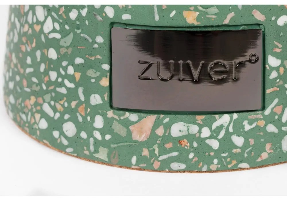 Tavolo pieghevole verde adatto all'esterno, ø 41 cm Victoria - Zuiver