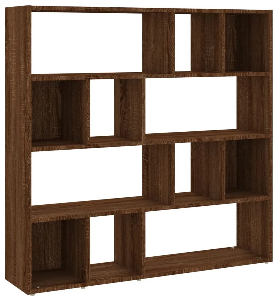 Libreria/Divisorio Rovere Marrone 105x24x102 cm