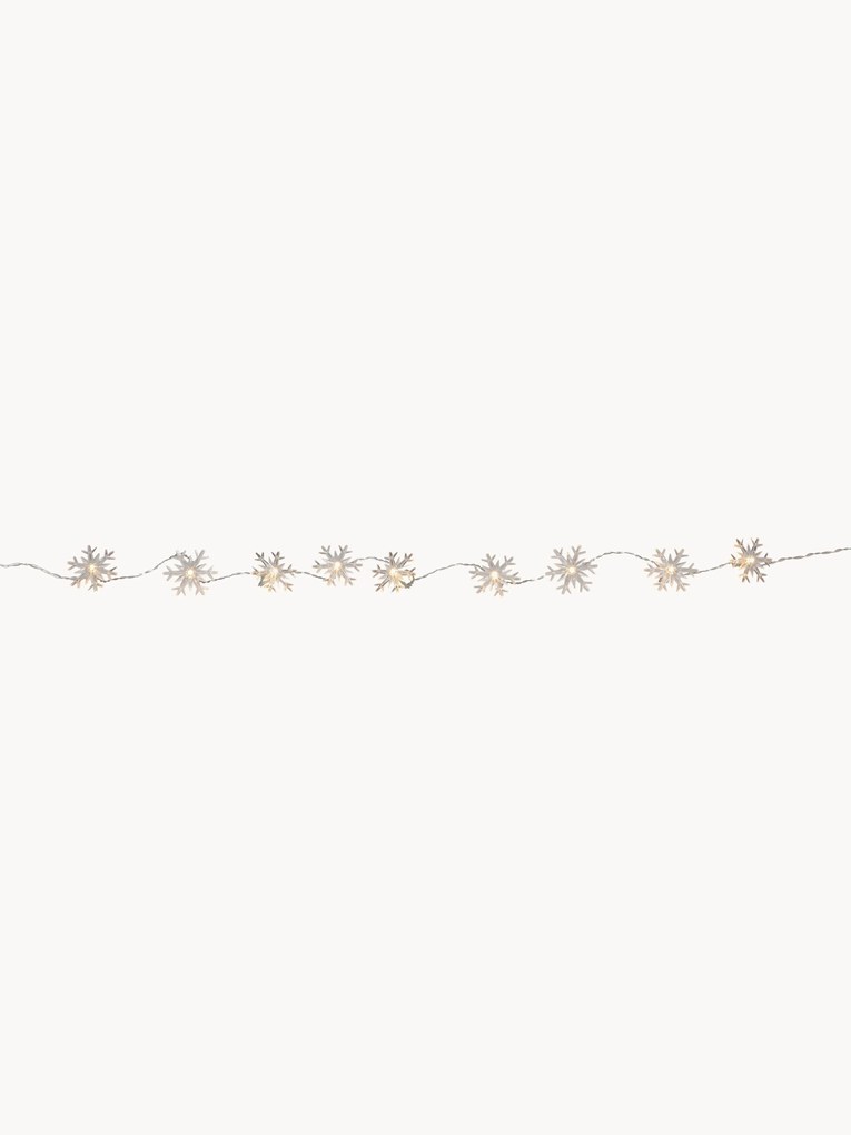 Ghirlanda a LED Izy Snowflake, 185 cm