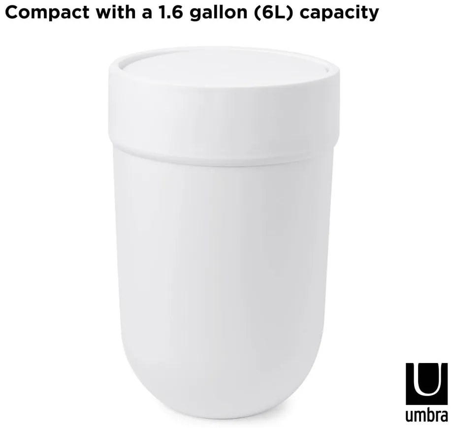 Contenitore per rifiuti in plastica da 6 l Touch - Umbra