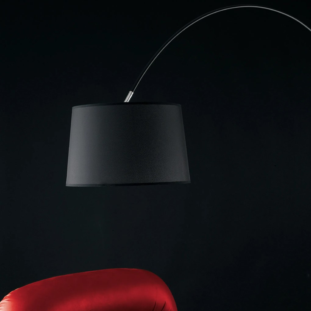 Lampadario Piantana Dream Colore Nero  60W  Mis 152 x 205 x 40 cm