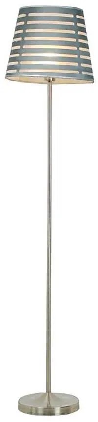 Lampada con piedistallo SEGIN 1xE27/60W/230V grigio/cromo lucido