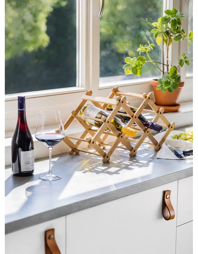 Portabottiglie in bambù - Bonami Essentials