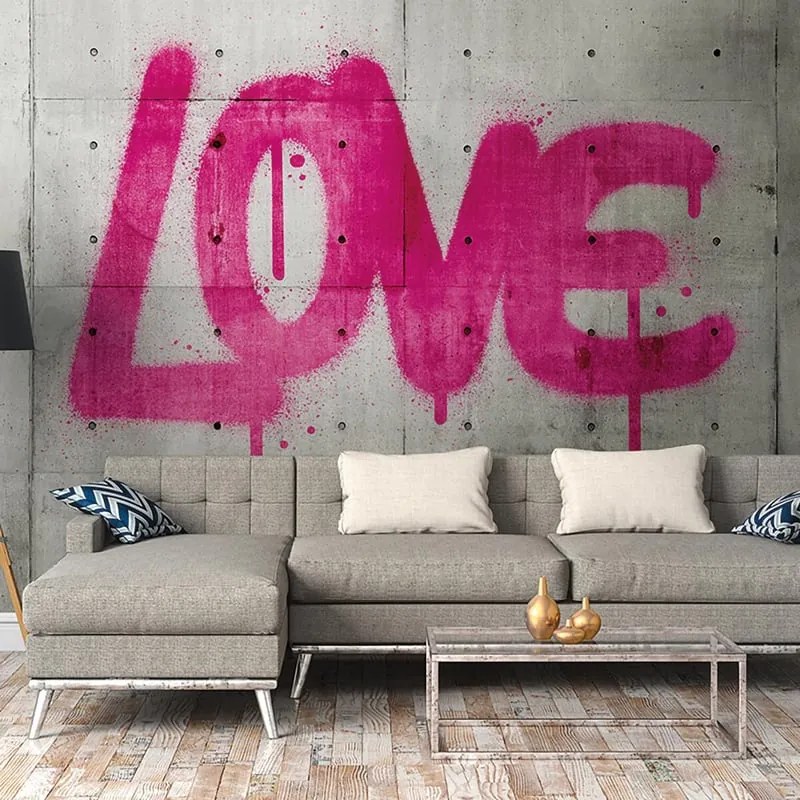 Fotomurale Love, Multicolor 371X280 cm